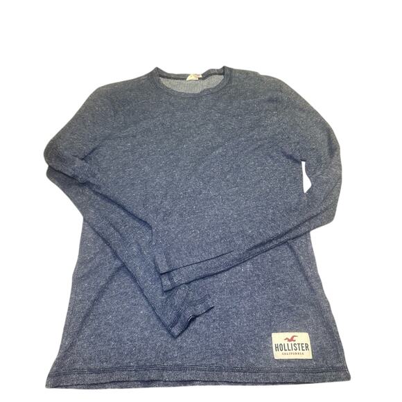 Hollister Men’s Gray Long Sleeve Shirt Crewneck size Small - Picture 1 of 5